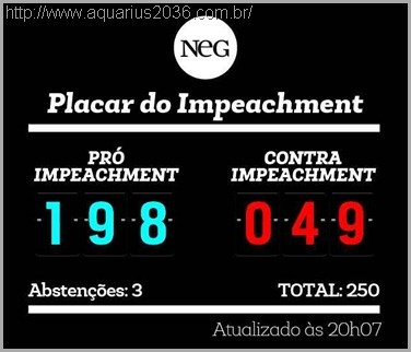 farsa Imptchima no senado