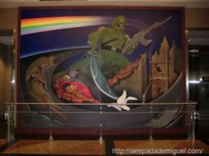 O aeroporto de Denver e seu abrigo (Bunker) para a elite no Apocalipse 8 arte-pintura-aeroporto