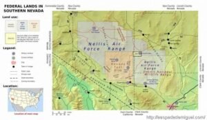 Bases subterrâneas militares (Dumbs) da Nova Ordem Mundial nos EUA 3 mapa-area-51