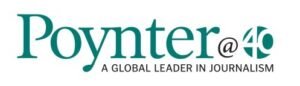 Poynter 40th anniversary Logo