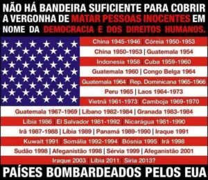 Falsos ataques terroristas de (Falsa bandeira) 6 ataques-eua-outros-paises