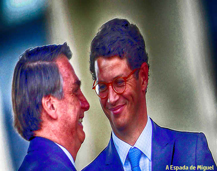 O Bolsonarismo e a conspiração contra o meio ambiente brasileiro 4 ex presidente bolsonaro seu ministro ricardo salles