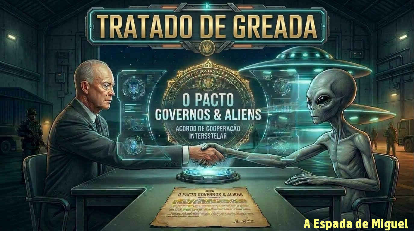 O Tratado Greada - O pacto entre governo americano e alienígenas! 1 tratado greada cooperacao governo alienigenas